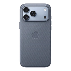 Клип-кейс (накладка) Apple TechWoven Case MagSafe для Apple iPhone 18 Pro Max / 17 Pro Max полиэстровая ткань, термополиуретан, Chambray Blue