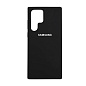 Клип-кейс (накладка) Silicone cover закрытый для Samsung Galaxy S22 Ultra