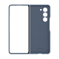 Клип-кейс (накладка) Samsung Eco-Leather Case для Samsung Galaxy Z Fold 5 экокожа, голубой - 5
