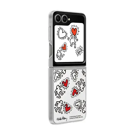 Клип-кейс (накладка) Samsung Flipsuit Case для Samsung Galaxy Z Flip 6 / 7 FE полиуретан, поликарбонат, прозрачный - 2