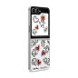 Клип-кейс (накладка) Samsung Flipsuit Case для Samsung Galaxy Z Flip 6 / 7 FE полиуретан, поликарбонат, прозрачный - 2
