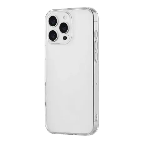Клип-кейс (накладка) uBear Real Case для Apple iPhone 16 Pro Max поликарбонат, термополиуретан, прозрачный - 2