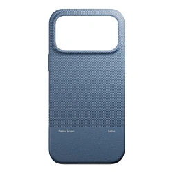 Клип-кейс (накладка) Native Union (Re) Classic Case для Apple iPhone 17 Pro Max полиуретан, поликарбонат, синий