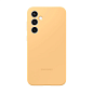 Клип-кейс (накладка) Samsung Silicone Case для Samsung Galaxy S23 FE силикон, поликарбонат, оранжевый