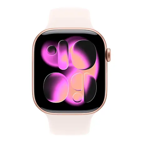 Умные часы Apple Watch Series 11 46mm GPS Rose Gold Aluminum Case Light Blush Sport Band M/L - 2