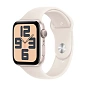 Умные часы Apple Watch SE (2024) 44mm GPS Starlight Aluminium Case Starlight Sport Band S/M