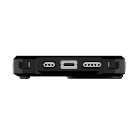 Клип-кейс (накладка) UAG Monarch Pro Magsafe для Apple iPhone 14 поликарбонат, кевлар, чёрный - 3