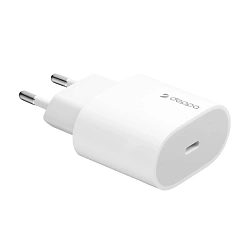 Сетевое зарядное устройство Deppa Original Wall Charger 20 Вт белый