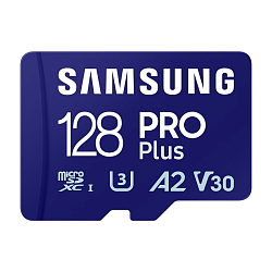 Карта памяти Samsung Pro Plus, 128 ГБ