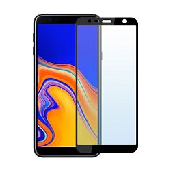 Защитное стекло 3D Premium для Samsung Galaxy J4 Plus / J6 Plus, черная рамка