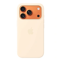 Клип-кейс (накладка) Apple Silicone Case MagSafe для Apple iPhone 17 Pro силикон, Vanilla