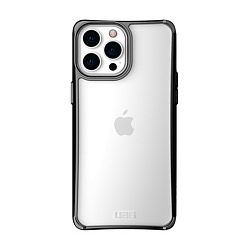 Клип-кейс (накладка) UAG Plyo для Apple iPhone 13 Pro Max поликарбонат, прозрачный с чёрной рамкой