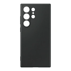 Клип-кейс (накладка) Borasco Silicone Case для Samsung Galaxy S26 Ultra силикон, чёрный