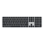 Клавиатура беспроводная Apple Magic Keyboard with Touch ID and Numeric Keypad Lightning чёрный