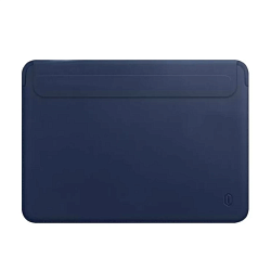 Чехол WIWU Skin Pro 2 Leather Sleeve для Apple MacBook Air 13" (2022 - 2025) полиуретан, кожа, синий