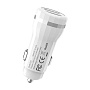 Автомобильное зарядное устройство + кабель Micro Hoco Z27 12 Вт,  - 1