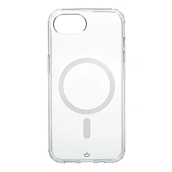 Клип-кейс (накладка) VLP Crystal Case Magsafe для Apple iPhone 16e / 17e поликарбонат, термополиуретан, прозрачный