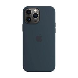 Клип-кейс (накладка) Apple Silicone Case MagSafe для Apple iPhone 13 Pro Max силикон, Abyss Blue