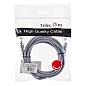 Патч-корд Telecom 5e RJ45 - RJ45 5 м, серый - 4