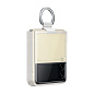 Клип-кейс (накладка) Samsung Clear Cover with Ring для Samsung Galaxy Z Flip 3
