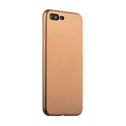 Клип-кейс (накладка) J-Case для Apple iPhone 7 Plus / 8 Plus силикон, золотой