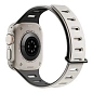 Ремешок Native Union Active Band для Apple Watch 44 / 45 / 46 / 49mm силикон чёрный, серый - 2