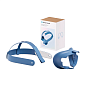 Лицевая накладка Oculus Facial Interface and Head Strap для Oculus Quest 3 ткань, силикон, голубой - 2