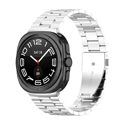 Браслет Metal Block для Samsung Galaxy Watch Ultra сталь серебристый