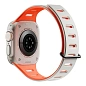 Ремешок Native Union Active Band для Apple Watch 38 / 40 / 41 / 42mm силикон оранжевый, серый - 2