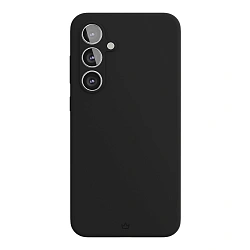 Клип-кейс (накладка) VLP Aster Case Magsafe для Samsung Galaxy S24 FE силикон, поликарбонат, чёрный