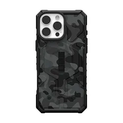 Клип-кейс (накладка) UAG Pathfinder SE Magsafe для Apple iPhone 16 Pro Max поликарбонат, чёрный камуфляж