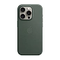 Клип-кейс (накладка) Apple FineWoven Case MagSafe для Apple iPhone 15 Pro (Уценка) Evergreen (хорошее состояние, потёртости на корпусе, порвана коробка)
