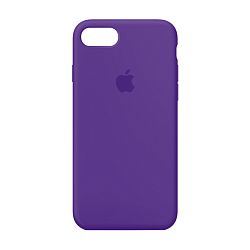 Клип-кейс (накладка) Apple Silicone Case закрытый для Apple iPhone 7 / 8 / SE 2020 / 2022 силикон, лавандовый