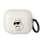 Кобура CG Mobile Lagerfeld TPU With Ring для Apple AirPods 3