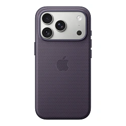 Клип-кейс (накладка) TechWoven Case MagSafe для Apple iPhone 17 Pro полиэстровая ткань, термополиуретан, фиолетовый
