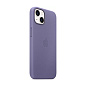 Клип-кейс (накладка) Apple Leather Case MagSafe для Apple iPhone 13 (Уценка) Wisteria (хорошее состояние, точка на чехле) - 2