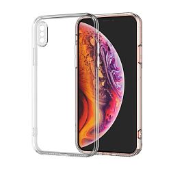 Клип-кейс (накладка) для Apple iPhone Xs Max силикон, прозрачный