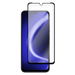 Защитное стекло 3D Classic для Xiaomi Redmi 15C / Poco C85, черная рамка