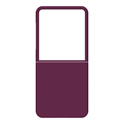 Клип-кейс (накладка) uBear Touch Mag Case для Samsung Galaxy Z Flip 8 поликарбонат, силикон, тёмно-вишнёвый