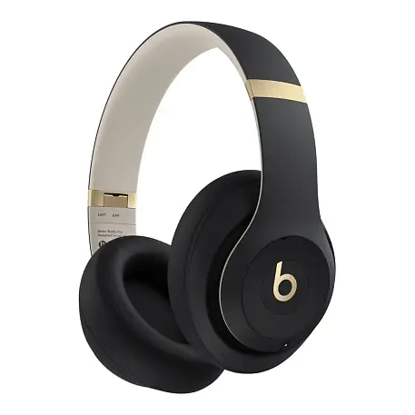 Беспроводные наушники Beats Studio Pro чёрно-золотой - 2