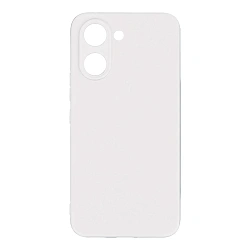 Клип-кейс (накладка) Silicone cover закрытый для Xiaomi Poco X8 Pro 5G силикон, белый
