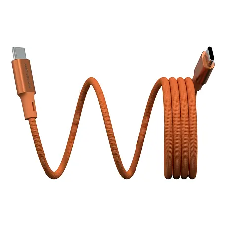 Дата-кабель Magssory Link C 60W Type-C to Type-C 1.2 м, оранжевый - 2