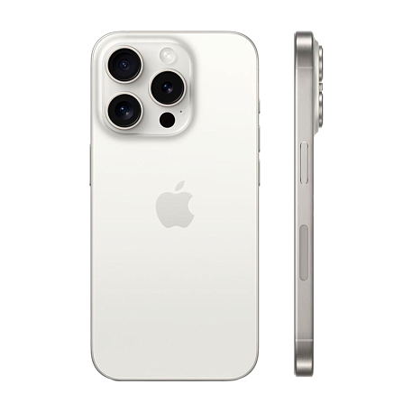 Смартфон Apple iPhone 15 Pro 256 ГБ "белый титан" (eSim) - 3