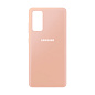 Клип-кейс (накладка) Silicone cover закрытый для Samsung Galaxy S20 FE