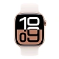 Ремешок Apple Sport Band для Apple Watch 38 / 40 / 41 / 42mm фторэластомер Light Blush (S/M) - 2