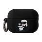 Кобура CG Mobile Lagerfeld Silicone Case With Ring для Apple AirPods Pro 2