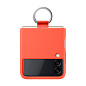 Клип-кейс (накладка) Samsung Silicone cover With Ring для Samsung Galaxy Z Flip 3