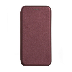 Чехол-книжка для Samsung Galaxy M31 искусственная кожа, бордовый