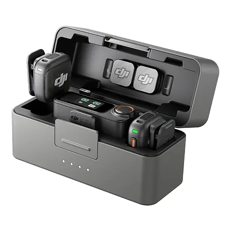 Микрофон беспроводной DJI MIC 3 (2 TX + 1 RX + Charging Case), чёрный - 2