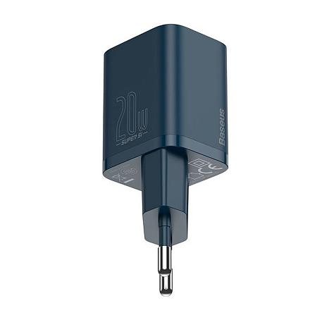 Сетевое зарядное устройство Baseus Super Si Quick Charger 20 Вт синий - 3
